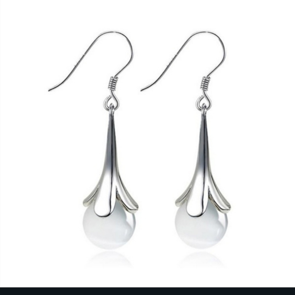 NWOT Moonstone Earrings